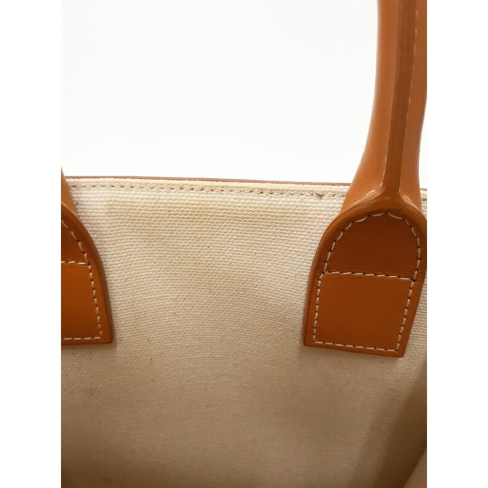 Celine Vertical Cabas Leather Shoulder Bag - Picture 6 of 9